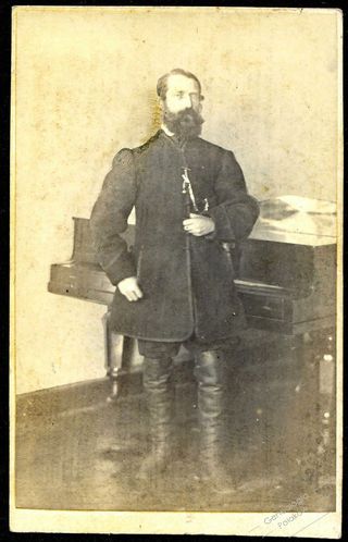 Zdjęcie powstańca styczniowego Karol Chełmiński