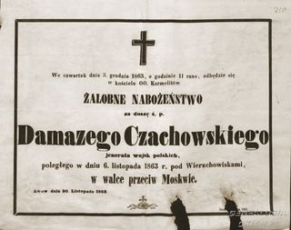 Zdjęcie powstańca styczniowego Dyonizy Czachowski