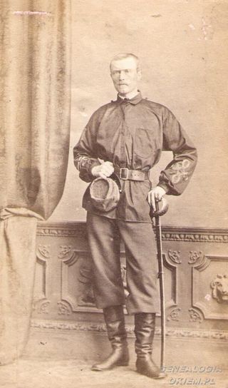 Zdjęcie powstańca styczniowego Mieczysław Szameit