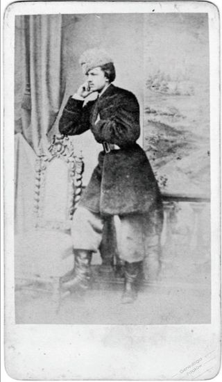 Zdjęcie powstańca styczniowego  nieznany