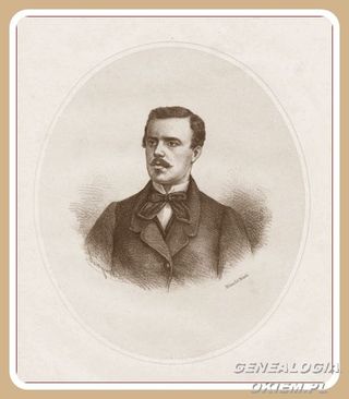 Zdjęcie powstańca styczniowego Paweł Ganier d'Abin