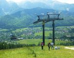 Zakopane ,  Gubałówka .  Kolejka krzesełkowa Harenda .