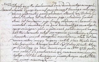 Zdjęcie powstańca styczniowego N N pochowany w Oszkowicach