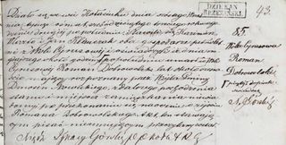 Zdjęcie powstańca styczniowego Roman Dobrowolski