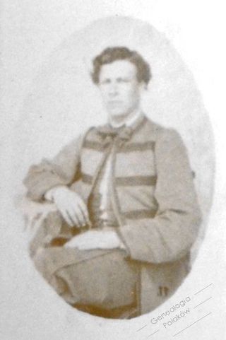 Zdjęcie powstańca styczniowego Lucjan Tatarowicz