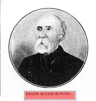 Zdjęcie powstańca styczniowego Nikodem Erazm (używane imię Erazm) Koszłakowski 