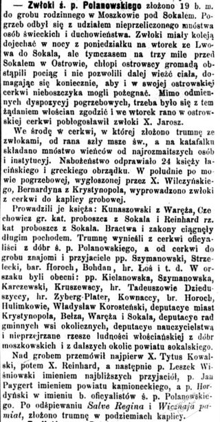 Zdjęcie powstańca styczniowego Stanisław Polanowski