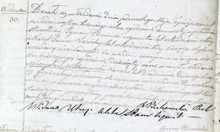 Zdjęcie powstańca styczniowego Mieczysław  Wilkoszewski