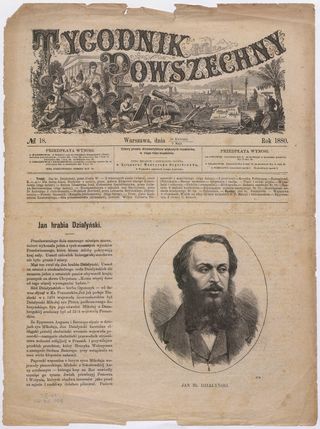 Zdjęcie powstańca styczniowego Jan Działyński