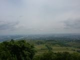 Austria , Wiedeń . Widok ze wzgórza  Kahlenberg .