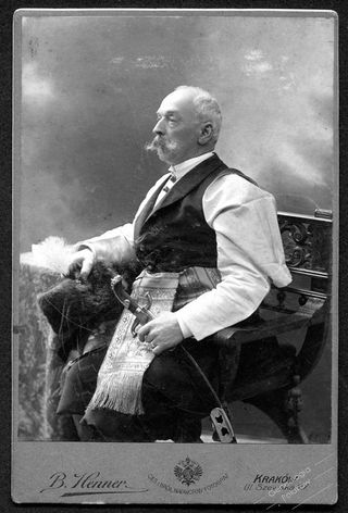 Zdjęcie powstańca styczniowego Adolf Dobrzyński