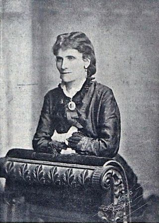 Zdjęcie powstańca styczniowego Maria hr. Hutten-Czapska
