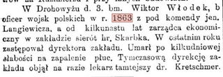 Zdjęcie powstańca styczniowego Wiktor Włodek 