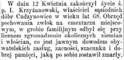 Krzyżanowski Józef