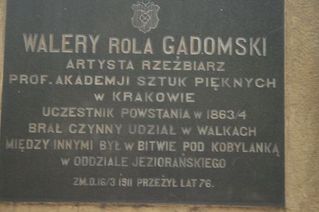 Zdjęcie powstańca styczniowego Walery Gadomski