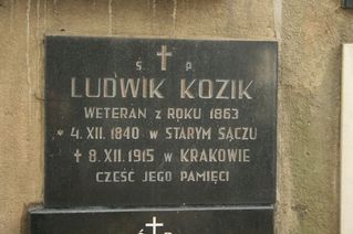 Zdjęcie powstańca styczniowego Ludwik Kozik