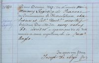 Marian Langiewicz - akt zgonu