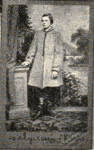 Zdjęcie powstańca styczniowego Antoni Hanusz