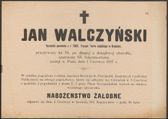 Walczyński Jan ( 1843 - 1897) 