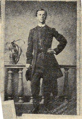 Zdjęcie powstańca styczniowego Franciszek Wędrychowski