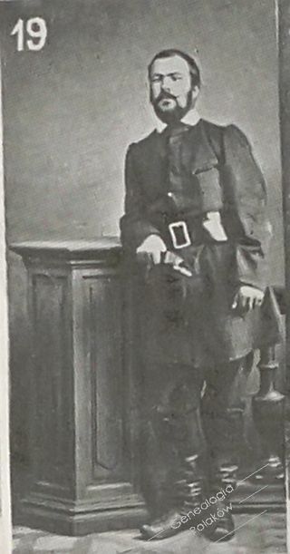 Zdjęcie powstańca styczniowego  Świerzawski