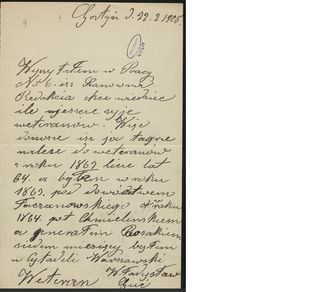 Zdjęcie powstańca styczniowego Władysław Guć