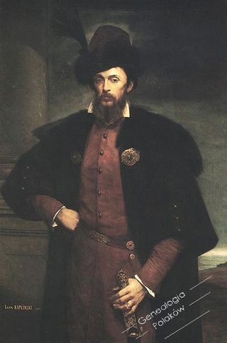 Zdjęcie powstańca styczniowego Jan Działyński