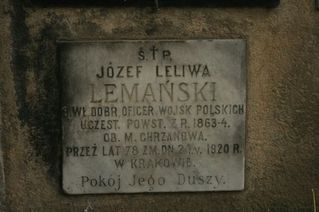 Zdjęcie powstańca styczniowego Józef Lemański