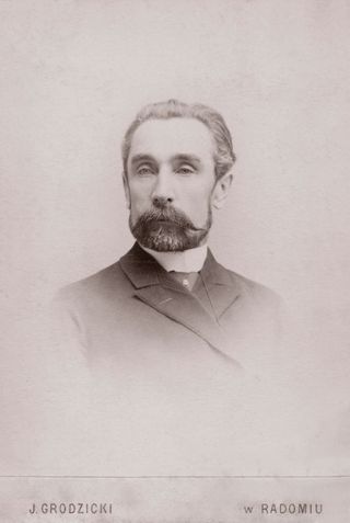 Zdjęcie powstańca styczniowego Michał Wilhelm Elehard Kelles-Krauz