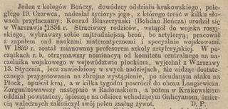 Zdjęcie powstańca styczniowego Kazimierz Błaszczyński