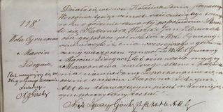 Zdjęcie powstańca styczniowego  Marcin  Fidrgacz