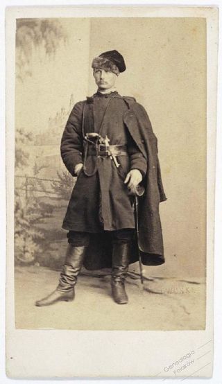 Zdjęcie powstańca styczniowego Józef Leniecki