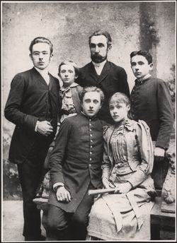 Michał Kelles-Krauz z żoną