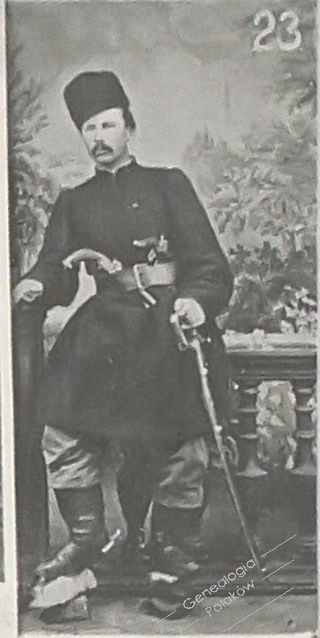 Zdjęcie powstańca styczniowego  Szymański