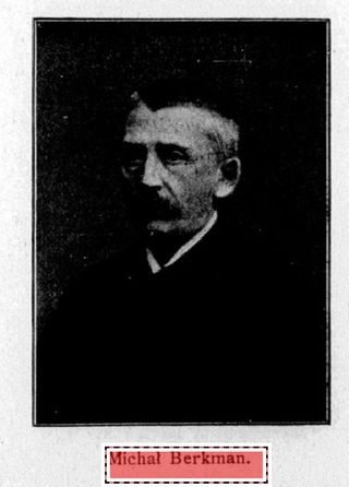 Zdjęcie powstańca styczniowego Michał Berkman