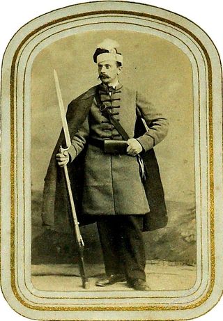 Zdjęcie powstańca styczniowego Jan Gajerski