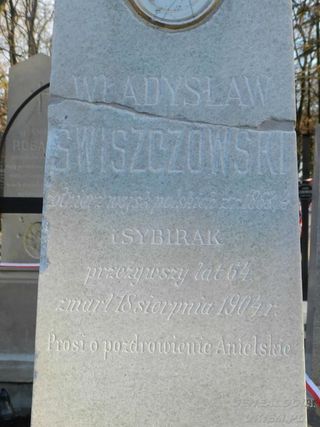 Zdjęcie powstańca styczniowego Władysław Świszczowski