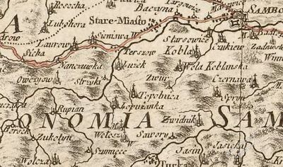 Mapa z 1772 r