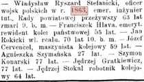 Stefanicki Ryszard  Władysław