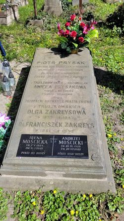 Olga Zakrejs grobowiec