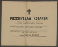 Przemysław Kotarski - klepsydra