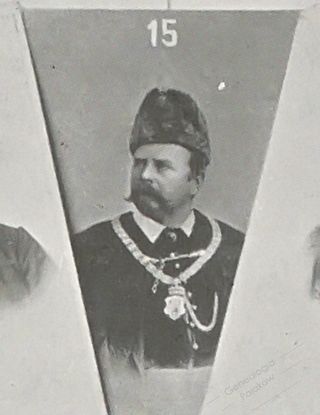 Zdjęcie powstańca styczniowego Michał Michalski