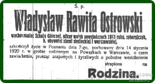 Zdjęcie powstańca styczniowego Władysław Ostrowski Rawita