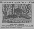 Lwów - kapliczka 1863