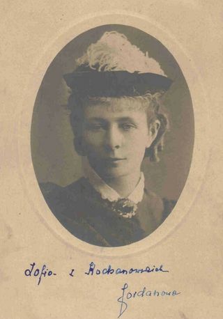 Zdjęcie powstańca styczniowego Zofia z Kochanowskich Jordan