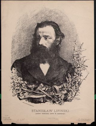 Zdjęcie powstańca styczniowego Stanisław Llipiński