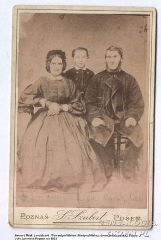 Zdjęcie powstańca styczniowego Wincenty Milski