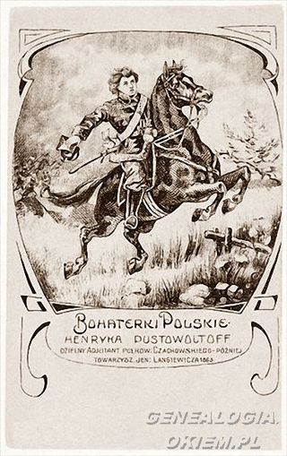 Zdjęcie powstańca styczniowego Anna Henryka Pustowojtów