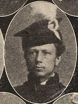 Zdjęcie powstańca styczniowego Walery Dominik Dulęba