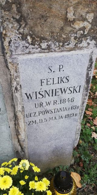 Zdjęcie powstańca styczniowego Feliks Wiśniewski